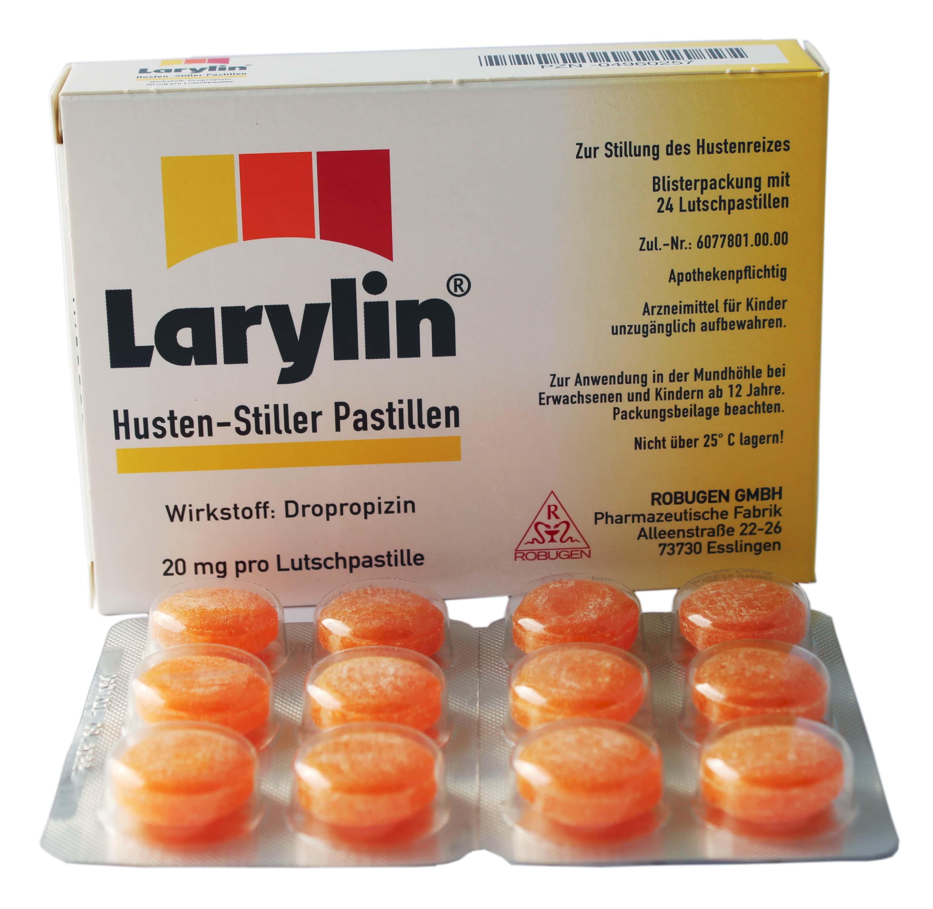 Larylin Husten-Stiller 24 St Lutschpastillen