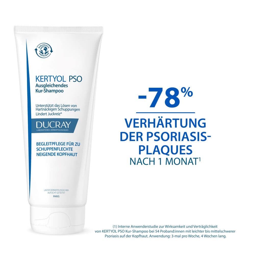 DUCRAY KERTYOL PSO Ausgleichendes Kur-Shampoo 200 ml Shampoo