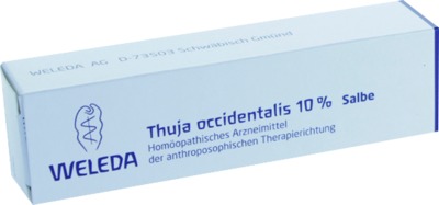 WELEDA THUJA OCCIDENTALIS 10% Salbe 25 g Salbe