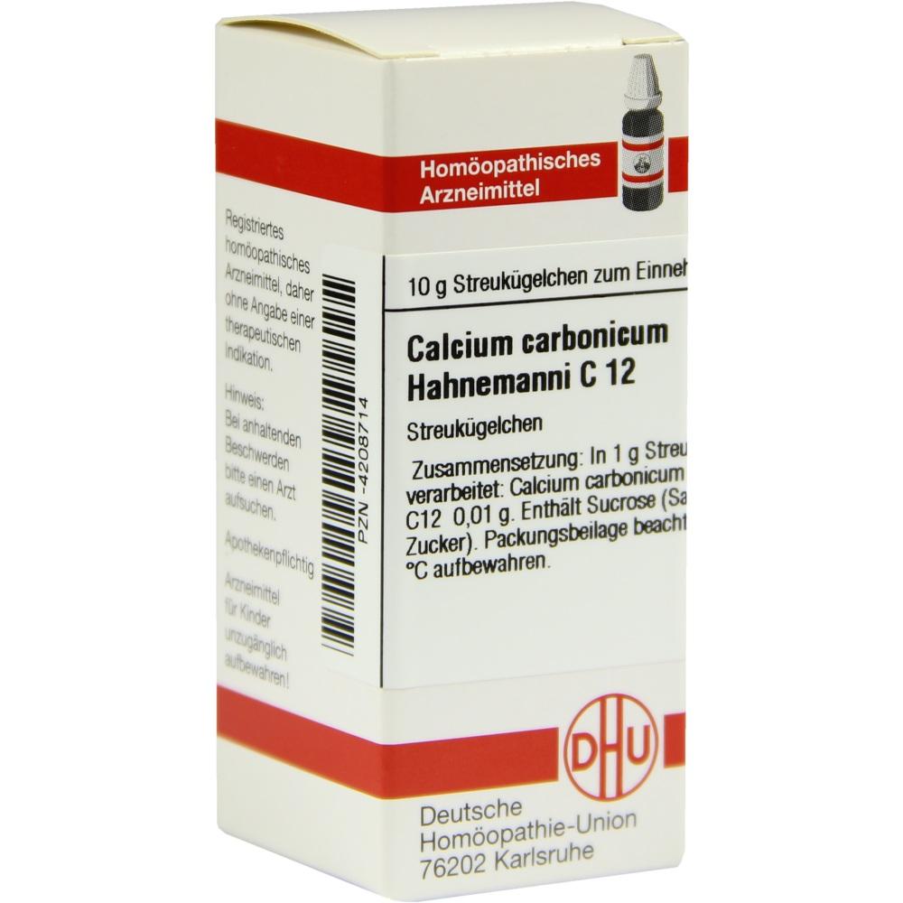CALCIUM CARBONICUM Hahnemanni C 12 Globuli 10 g Globuli