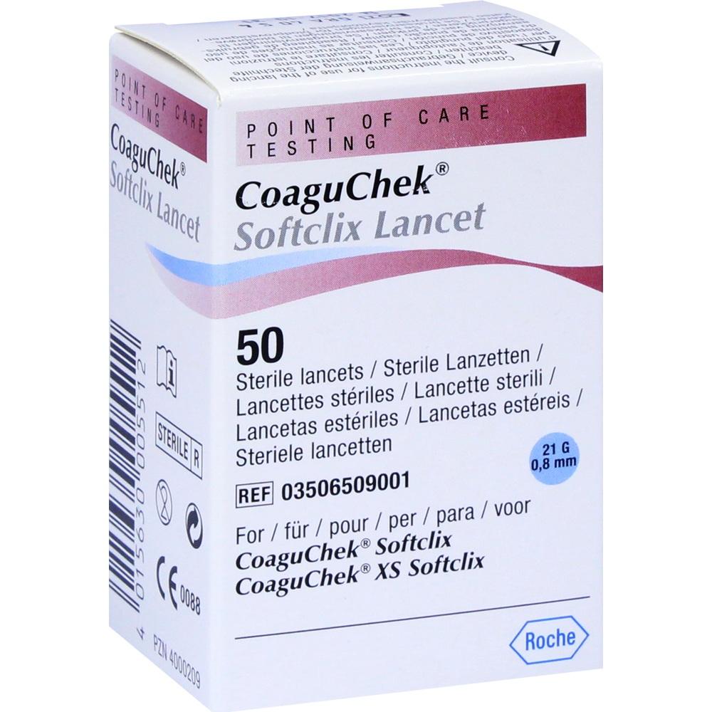 COAGUCHEK Softclix Lancet 50 St Lanzetten
