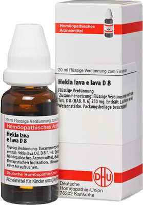 HEKLA lava e lava D 8 Dilution 20 ml Dilution