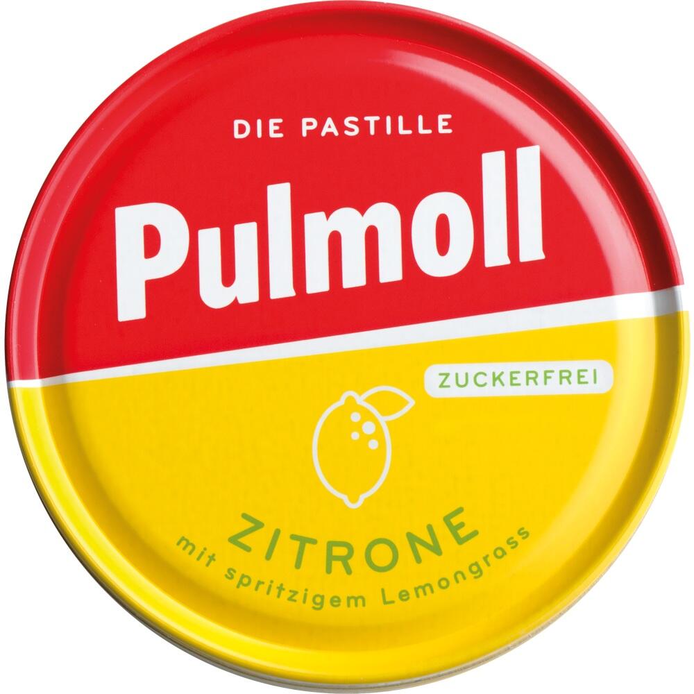 PULMOLL Hustenbonbons Zitrone+Vitamin C zuckerfrei 50 g Bonbons