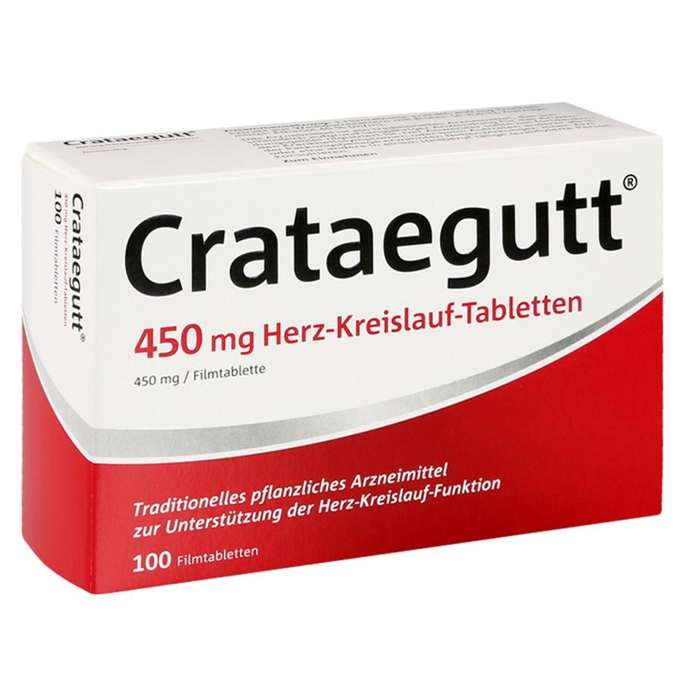 Crataegutt 450 mg  100 St Filmtabletten