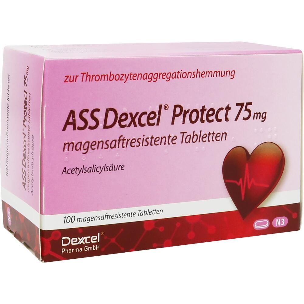 ASS Dexcel Protect 75mg 100 St Tabletten magensaftresistent