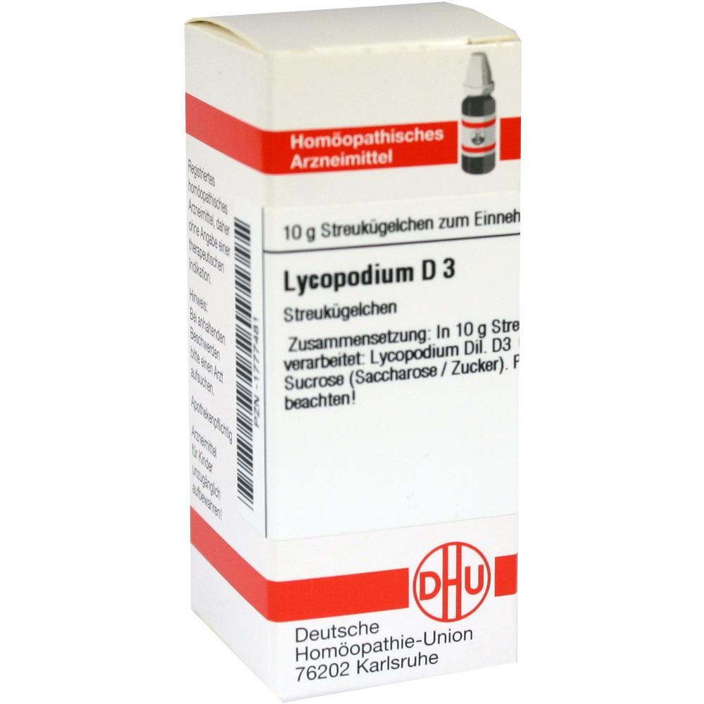 LYCOPODIUM D 3 Globuli 10 g Globuli