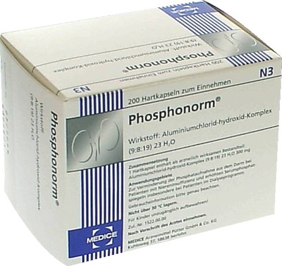 PHOSPHONORM Hartkapseln 200 St Hartkapseln