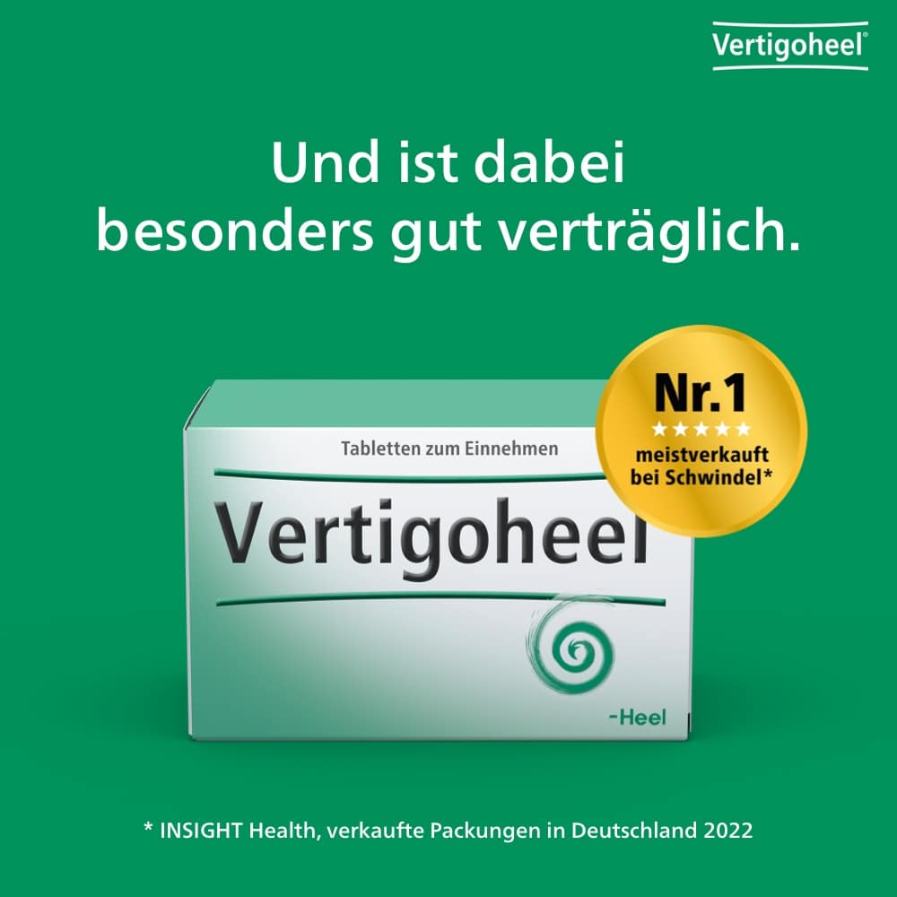 Vertigoheel  bei Schwindelzuständen 100 St Tabletten