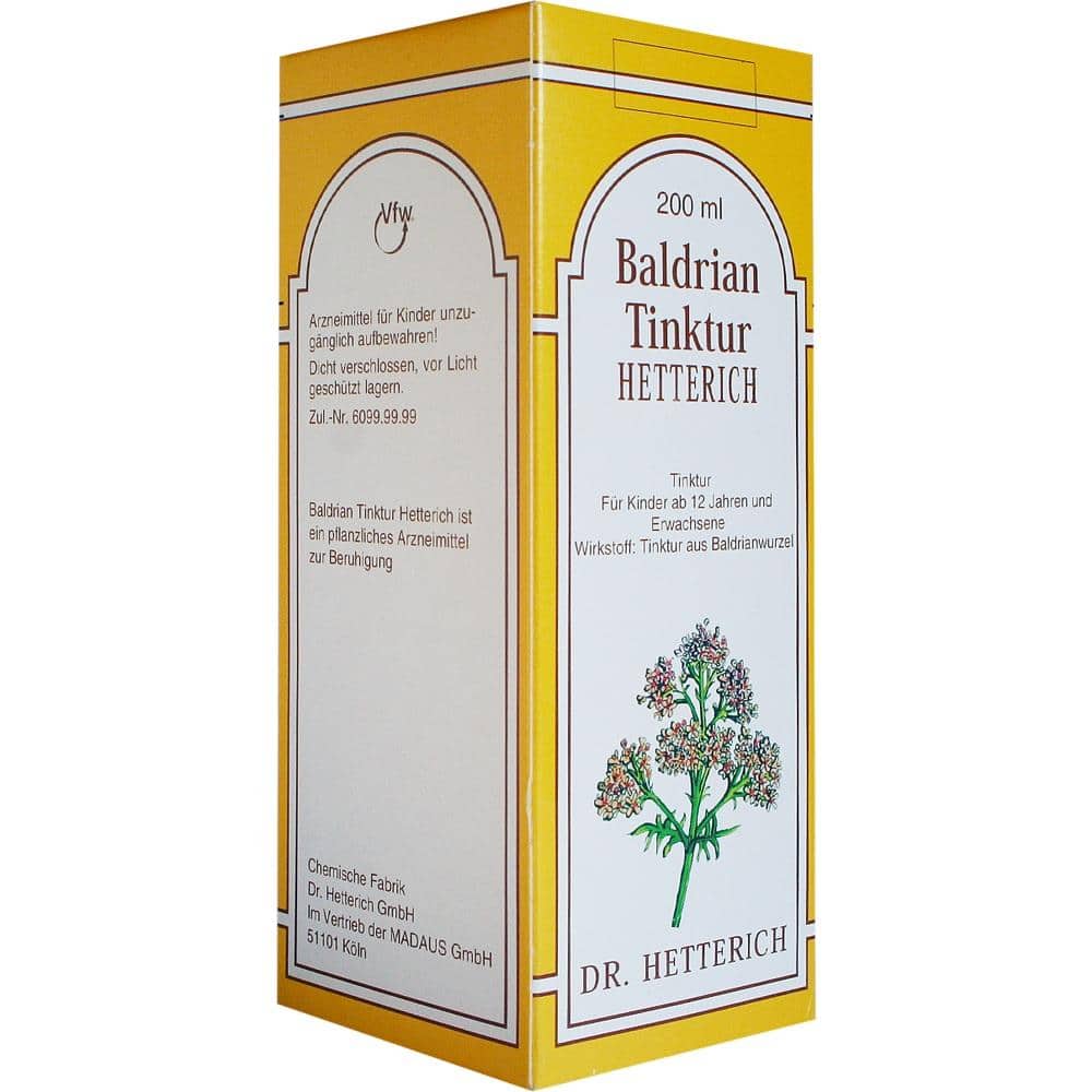 Baldriantinktur Hetterich 200 ml Tinktur