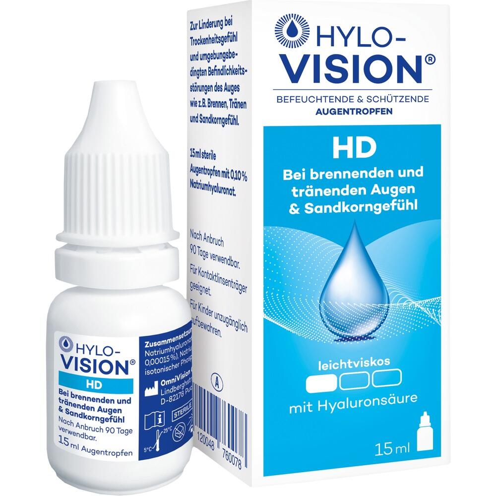 HYLO-VISION HD 15 ml Augentropfen