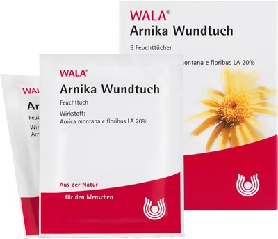 WALA Arnika Wundtuch 5 St Tücher