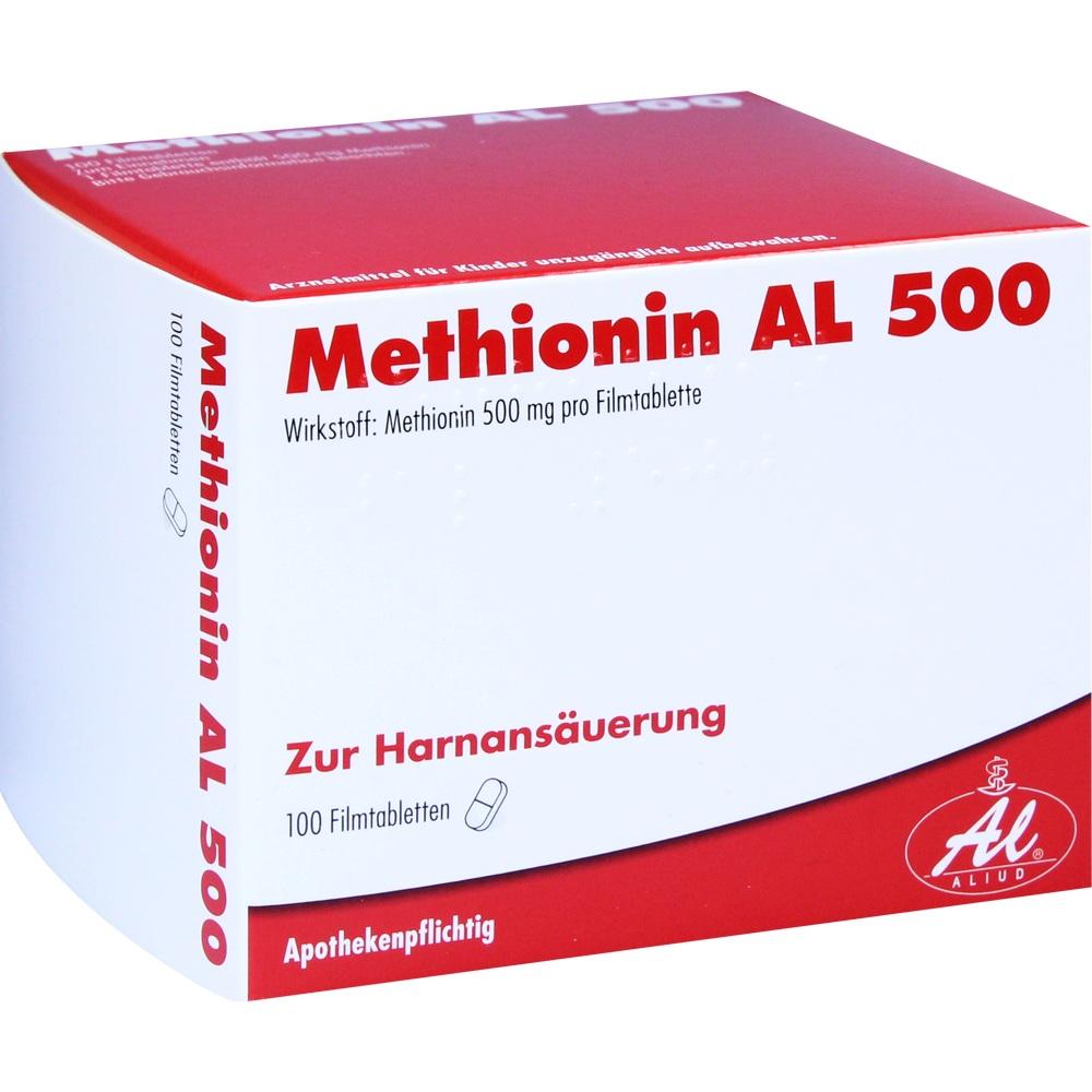 Methionin AL 500 zur Harnansäuerung