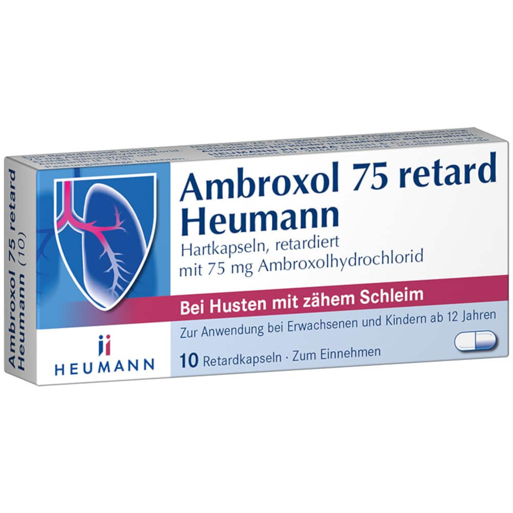 Ambroxol 75 retard Heumann 10 St Retard-Kapseln