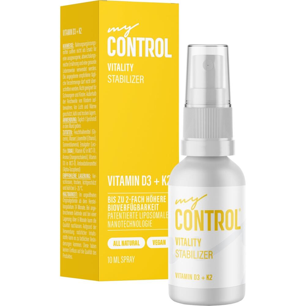 my Control Vitality Vitamin D3 + K2 10 ml Spray