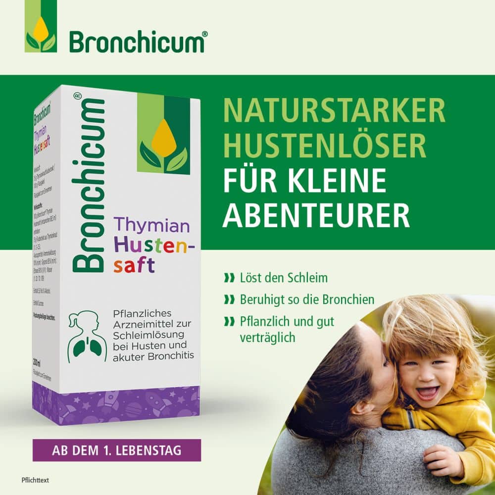 Bronchicum Thymian Hustensaft 200 ml Saft
