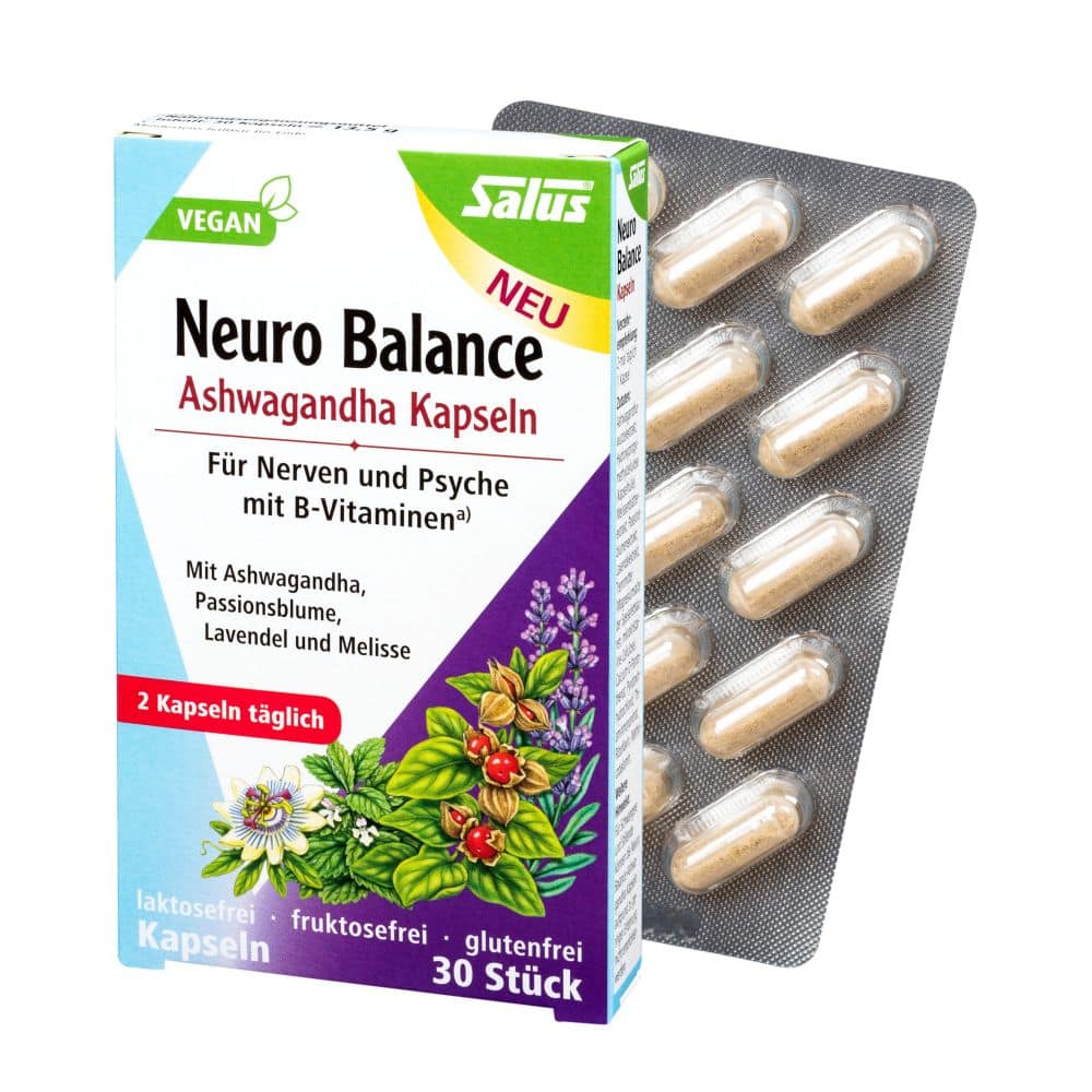 Salus Neuro Balance Ashwagandha Kapseln 30 St Kapseln