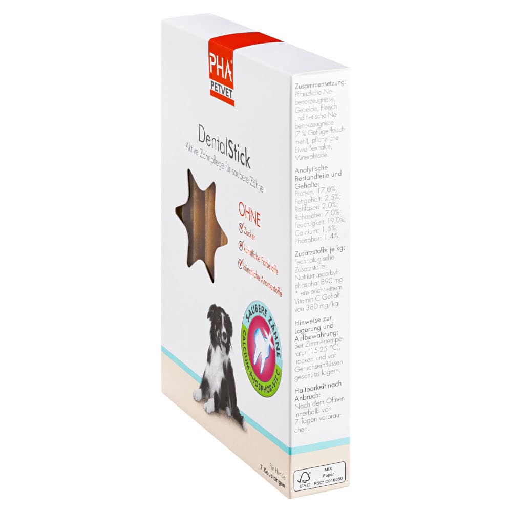 PHA DentalStick für Hunde 7 St Kaudragees