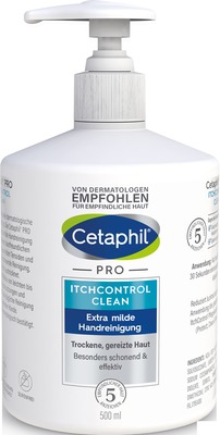 Cetaphil PRO ITCHCONTROL CLEAN Extra milde Handreinigung 500 ml Creme
