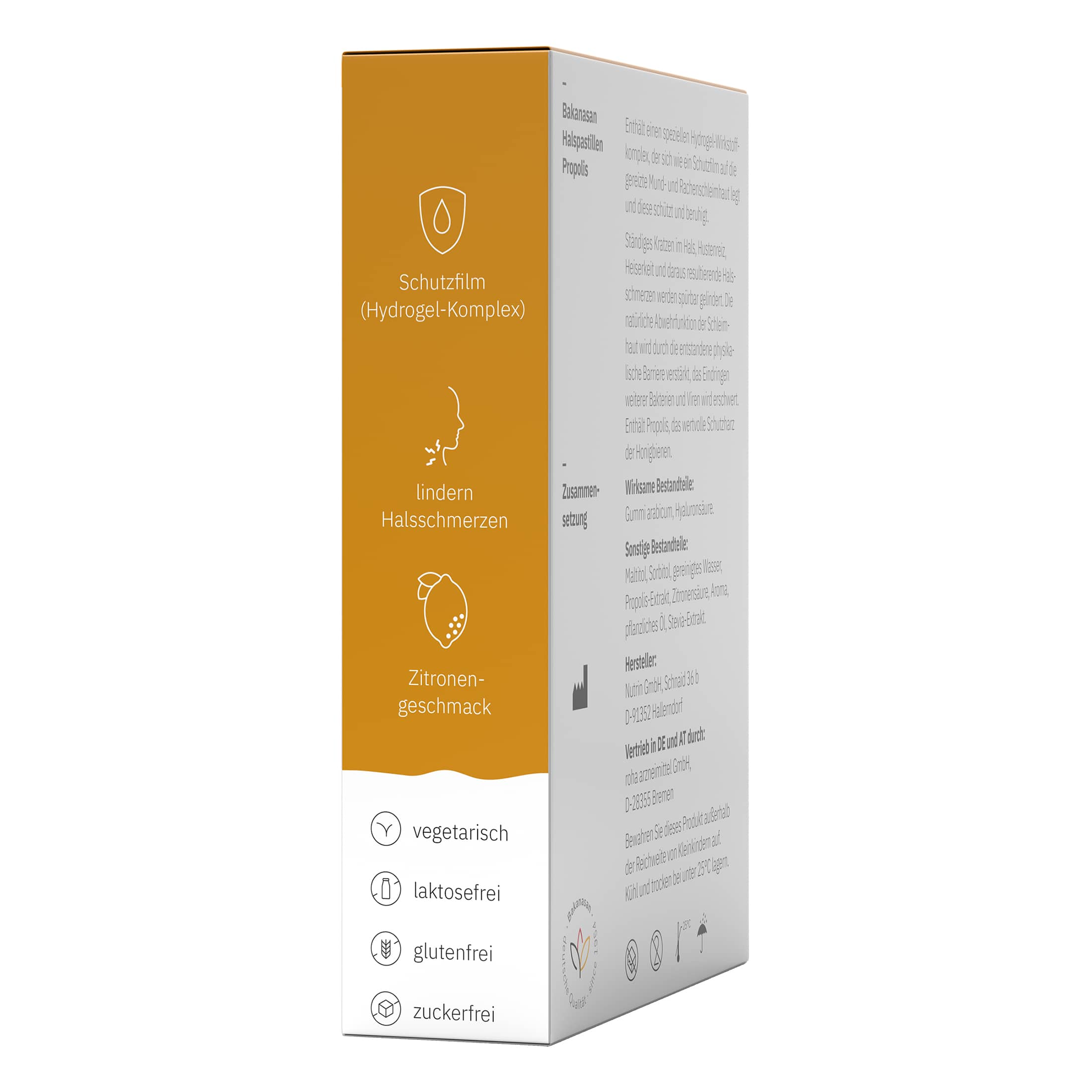 Bakanasan HALS PASTILLEN PROPOLIS 30 St Lutschpastillen