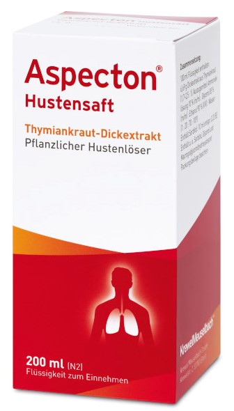 Aspecton Hustensaft 200 ml Saft