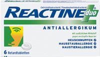 REACTINE duo 6 St Retard-Tabletten