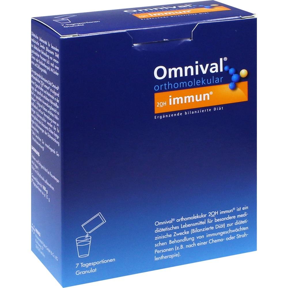 OMNIVAL orthomolekul.2OH immun 7 TP Granulat 7 St Granulat
