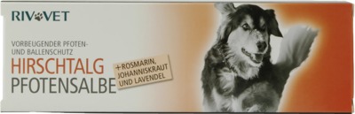 RIVIERA Hirschtalg Pfotensalbe RIVVET 75 ml Salbe