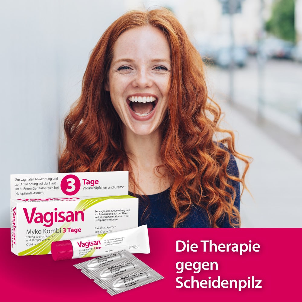 Vagisan Myko Kombi 3 Tage bei Scheidenpilz 1 Kombipackung