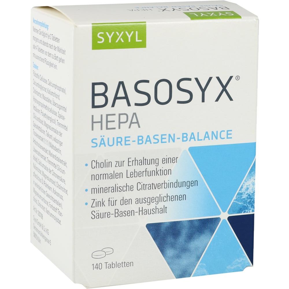 BASOSYX HEPA SÄURE-BASEN-BALANCE 140 St Tabletten