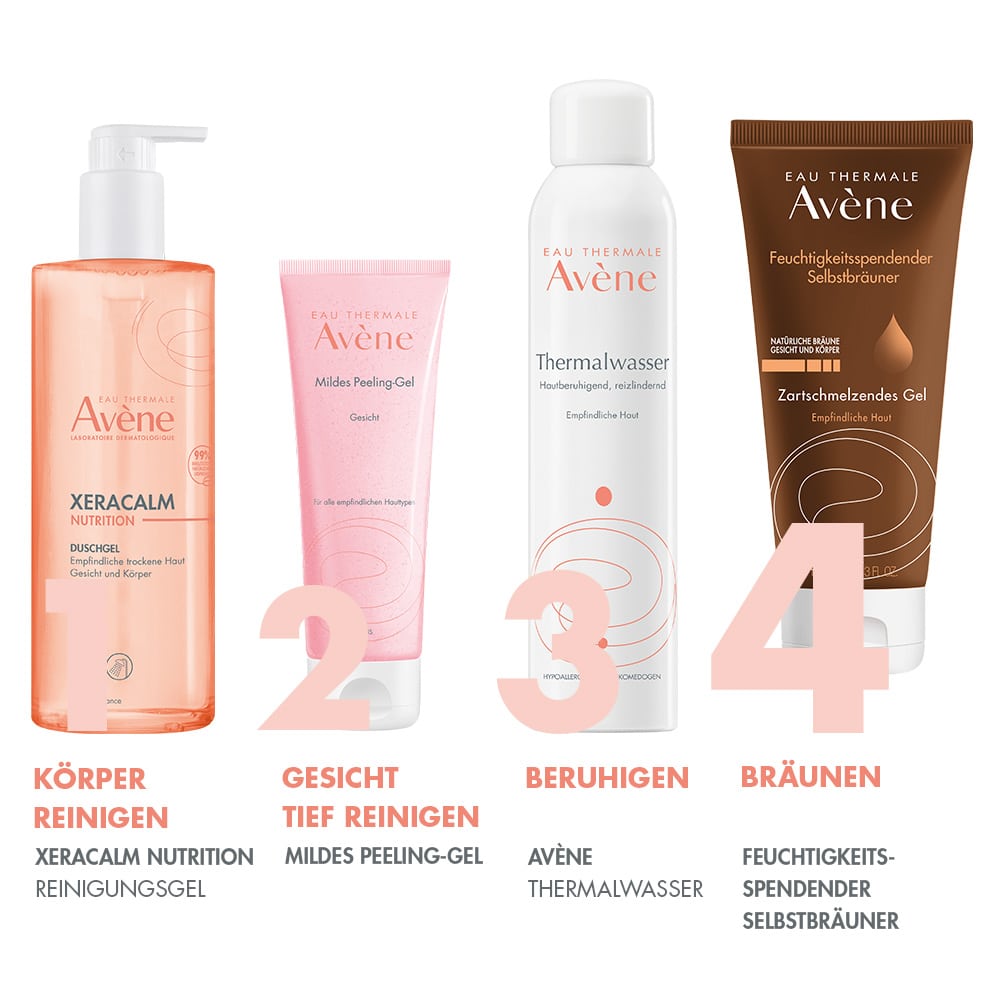 Avène Feuchtigkeitsspendender Selbstbräuner 100 ml Milch