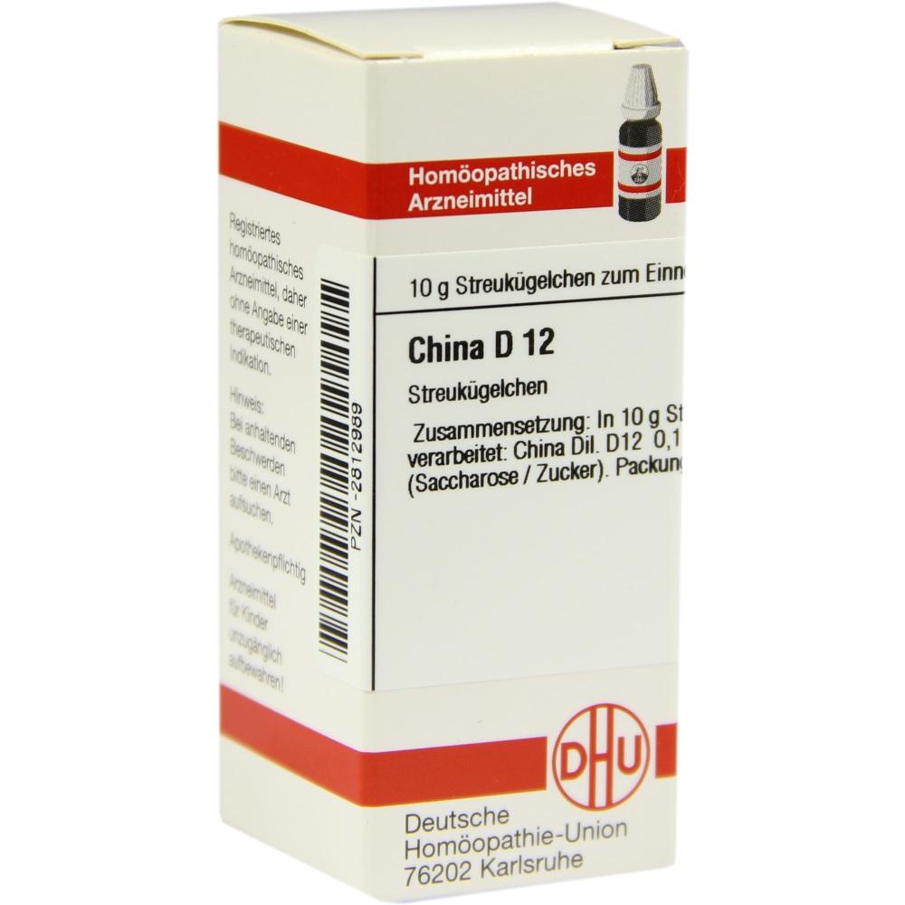 CHINA D 12 Globuli 10 g Globuli