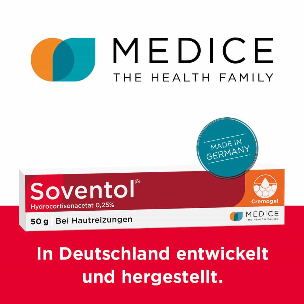 Soventol Hydrocortisonacetat 0,25%  50 g Creme