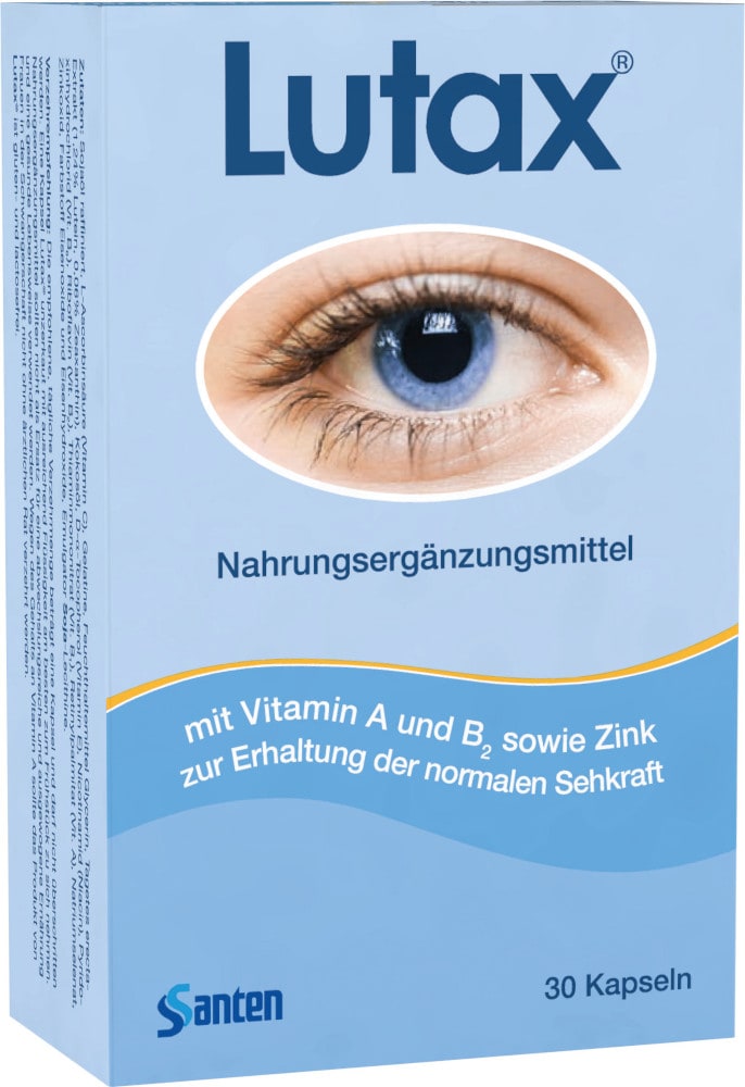 Lutax 10 mg Lutein Kapseln 30 St Kapseln