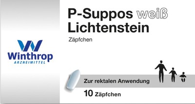 P Suppos. weiß 10 St Suppositorien