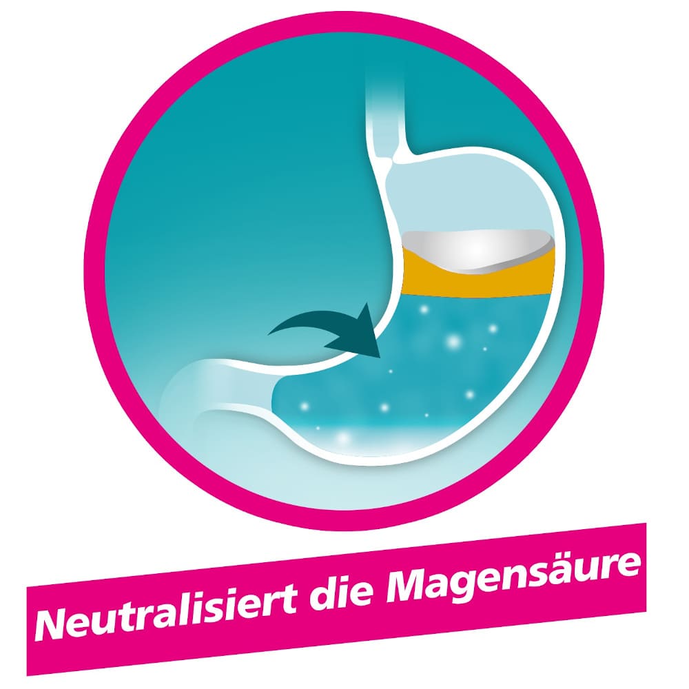 GAVISCON DUAL Bei Sodbrennen 80 St Kautabletten