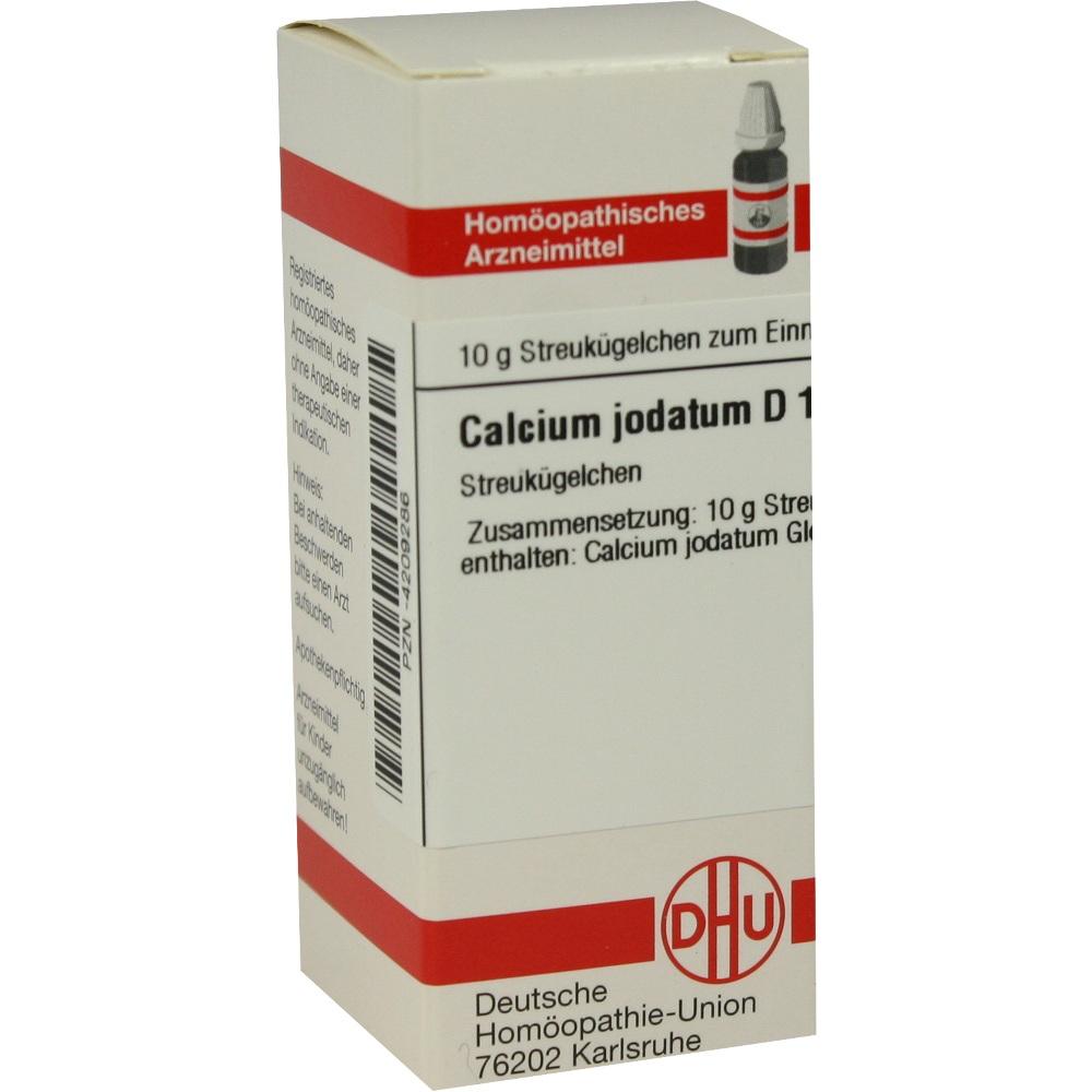 CALCIUM JODATUM D 12 Globuli 10 g Globuli