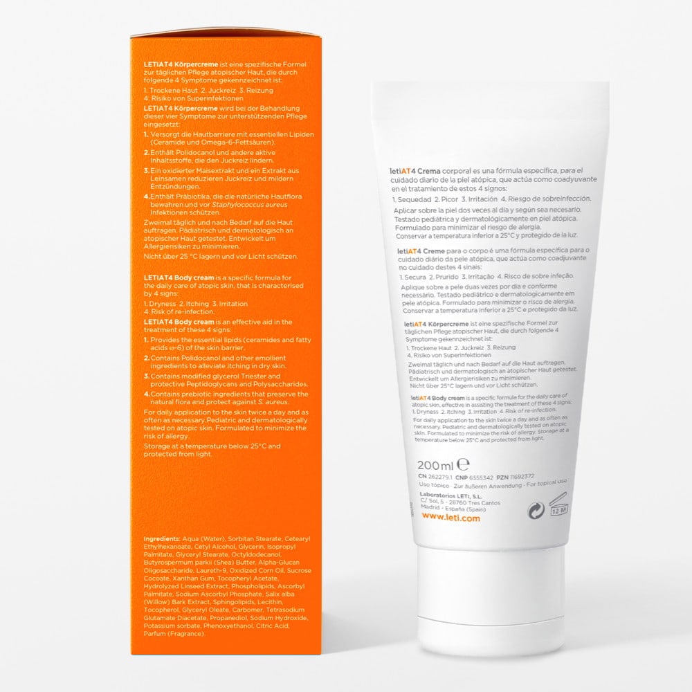 LETI AT4 Körpercreme 200 ml Creme