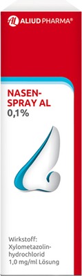 Nasenspray AL 0,1 % bei Schnupfen
