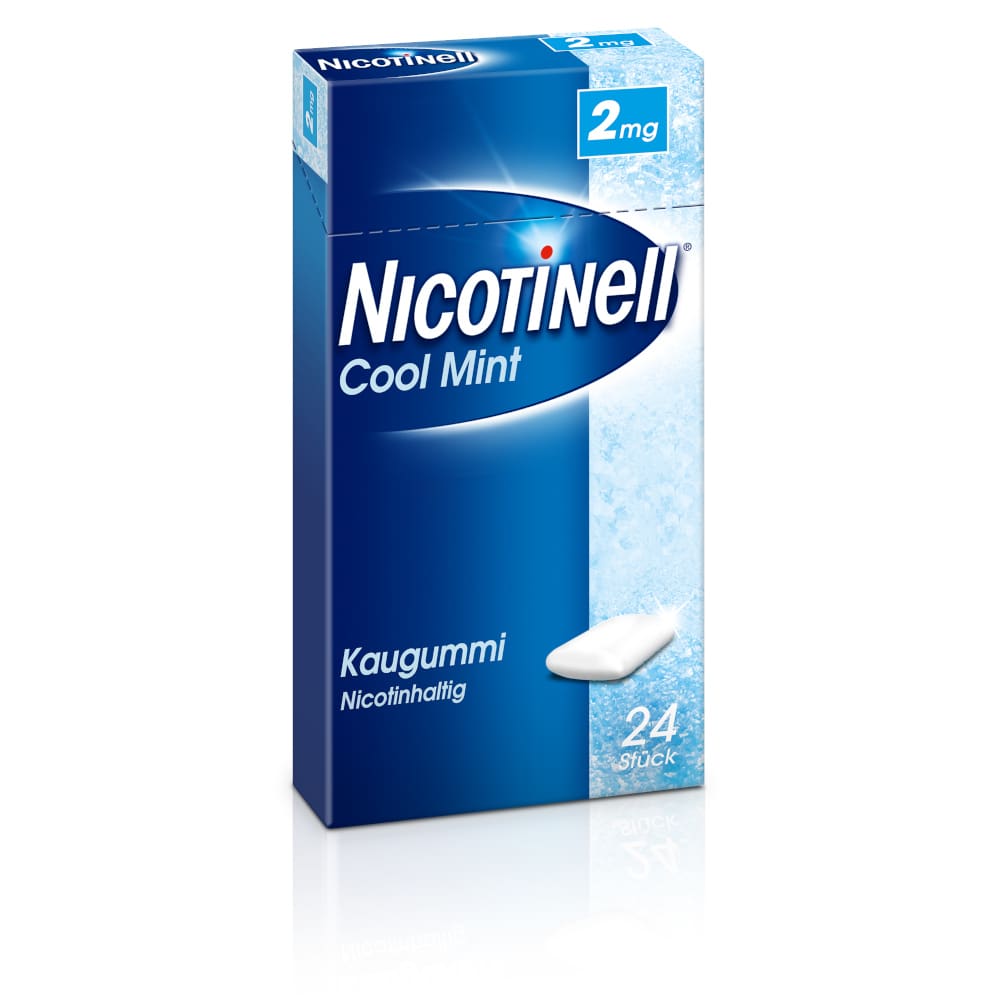 NICOTINELL 2mg Cool Mint 24 St Kaugummi