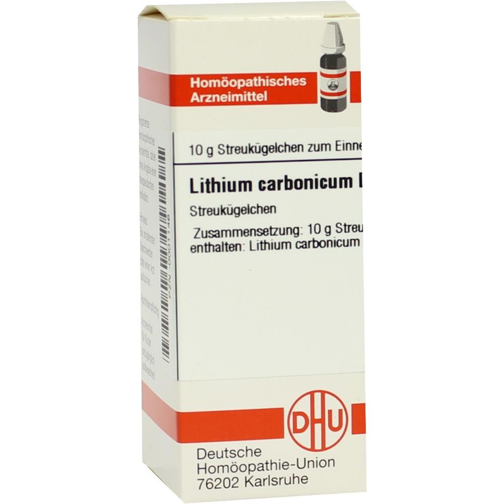 LITHIUM CARBONICUM D 30 Globuli 10 g Globuli