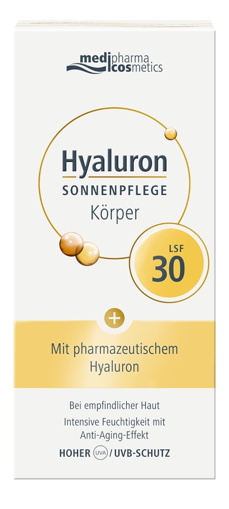 HYALURON Sonnenpflege Körper LSF 30 150 ml Creme