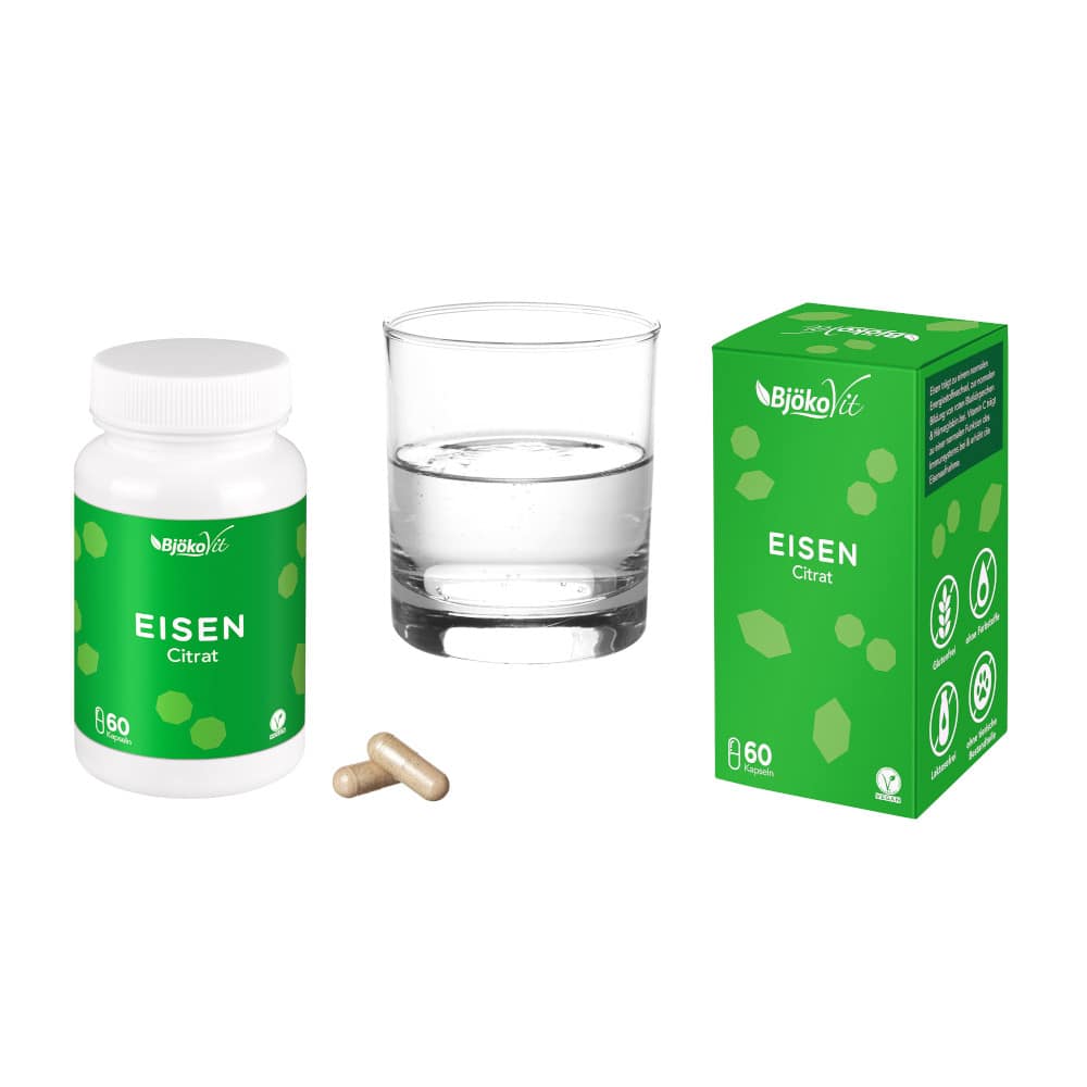 EISEN CITRAT Vegi-Kapseln 60 St Kapseln