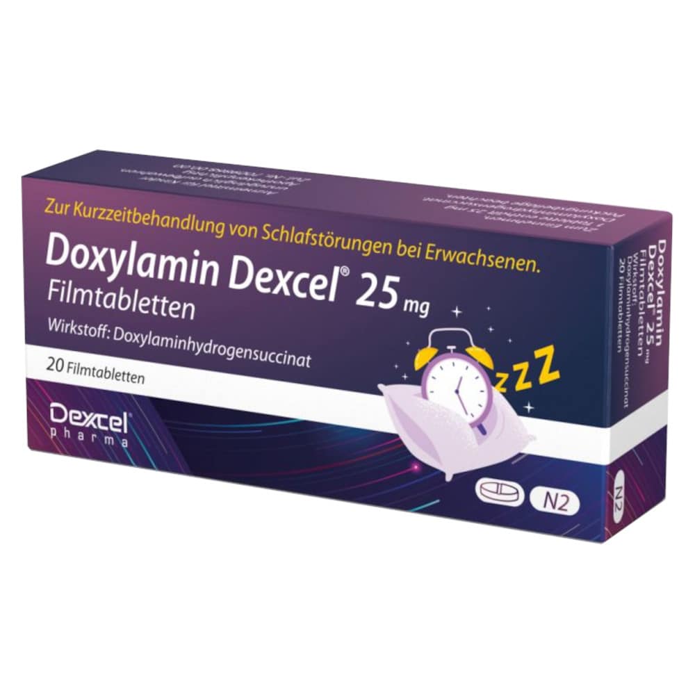 Doxylamin Dexcel 25 mg 20 St Filmtabletten