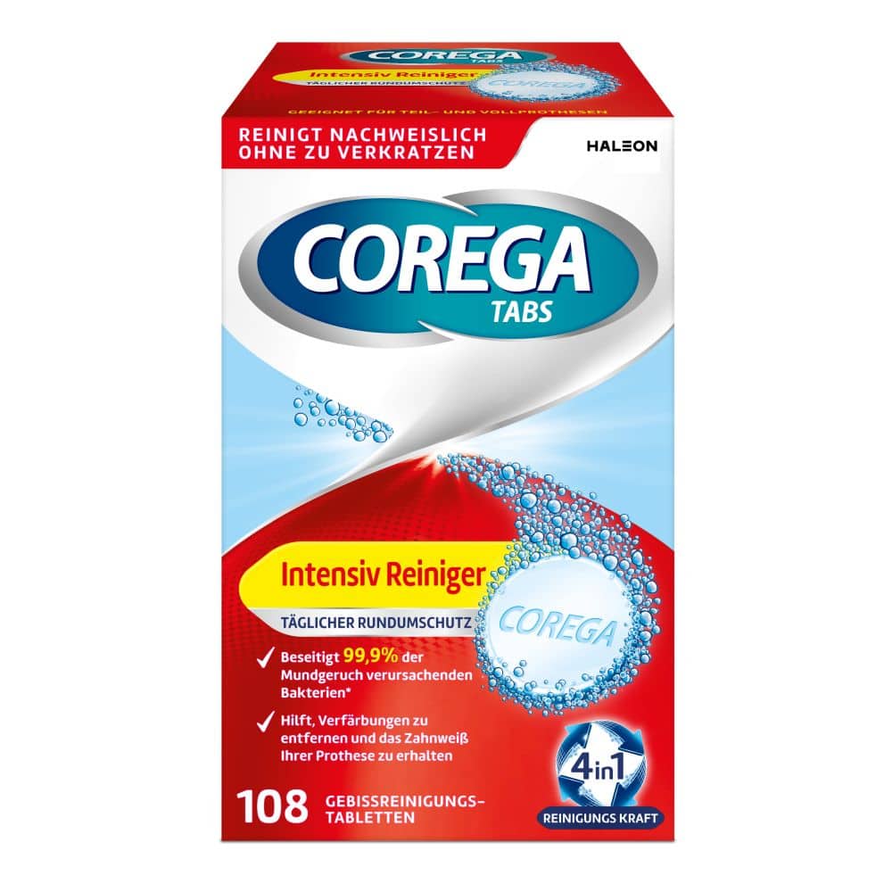 COREGA TABS Intensiv Reiniger 108 St Tabletten