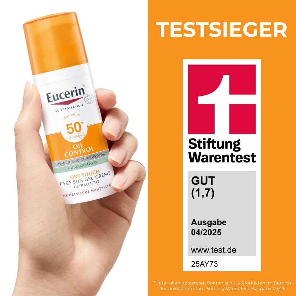 Eucerin OIL CONTROL FACE SUN GEL-CREME LSF 50+ 50 ml Creme