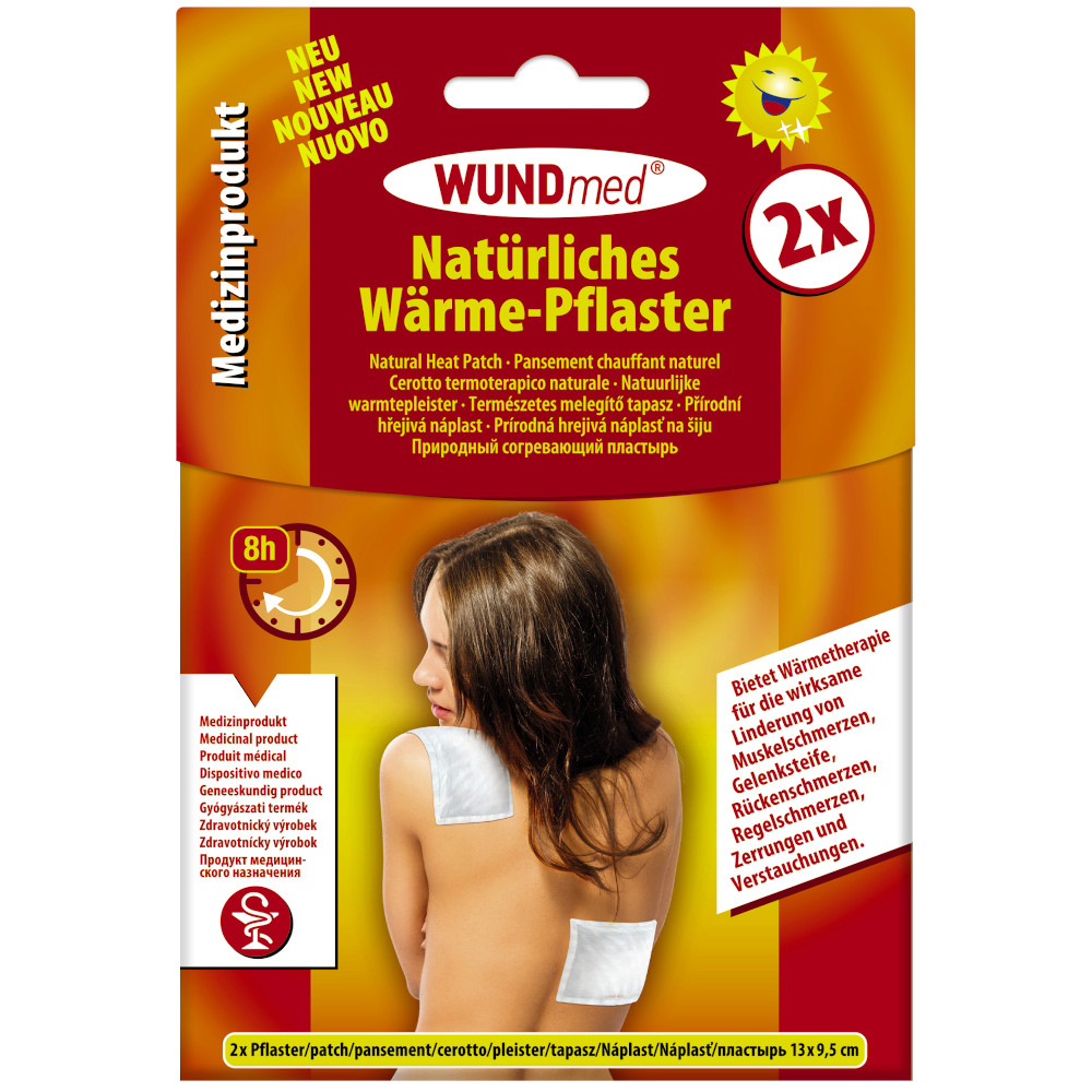 WÄRMEPFLASTER ca.9x22 cm 2 St Pflaster