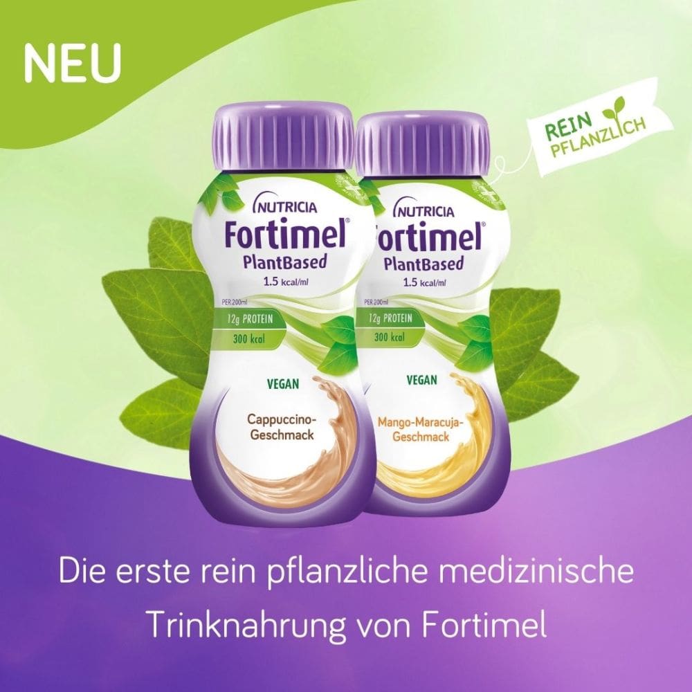Fortimel PlantBased 1,5 kcal Cappuccino 4X200 ml Flüssigkeit