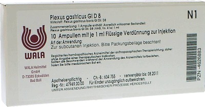 Plexus gastricus GL D 8 10X1 ml Ampullen