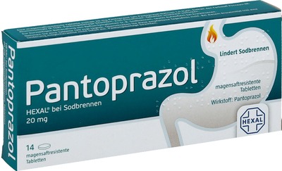 Pantoprazol HEXAL 20mg 14 St Tabletten magensaftresistent