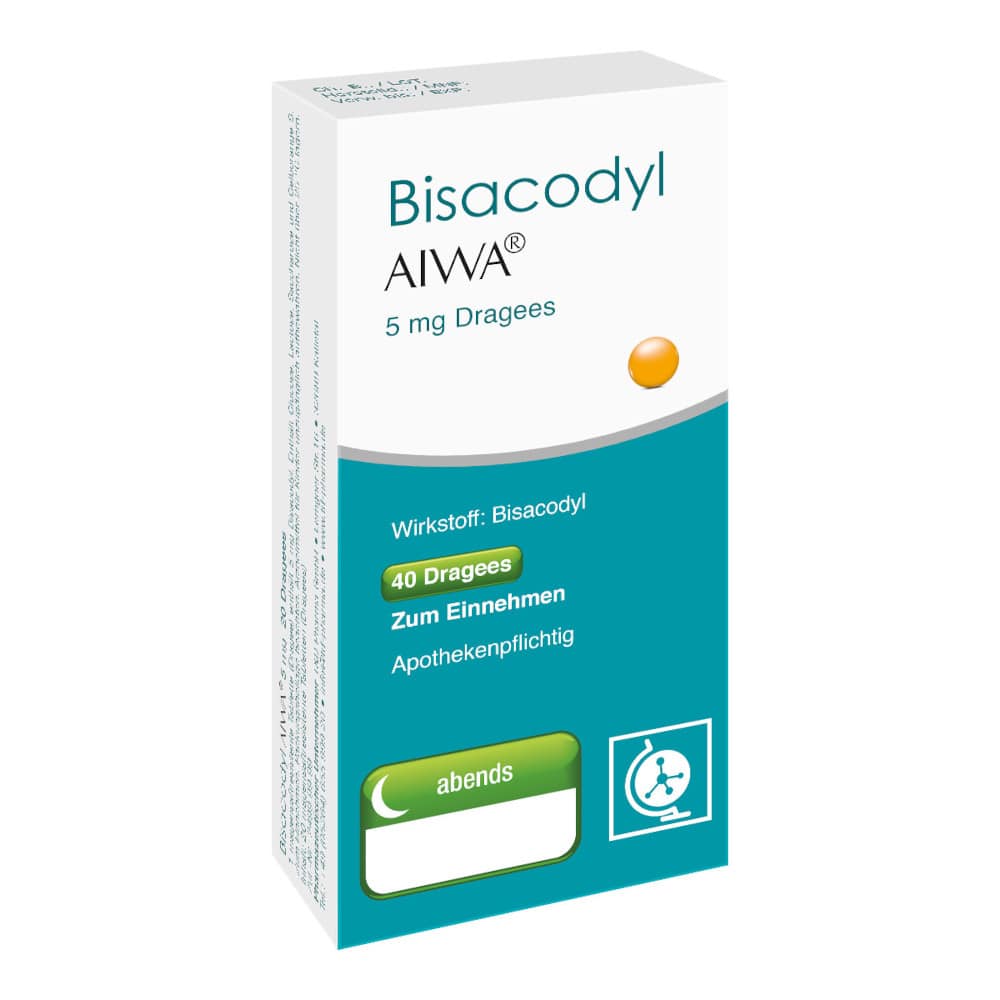 Bisacodyl AIWA 5 Mg 40 St Tabletten magensaftresistent